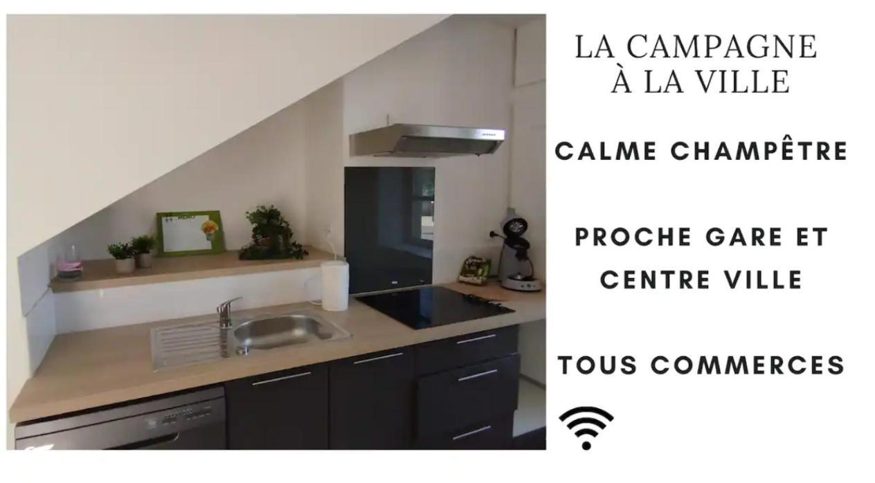 Les Glycines, Un Air De Campagne A La Ville Besancon Bagian luar foto